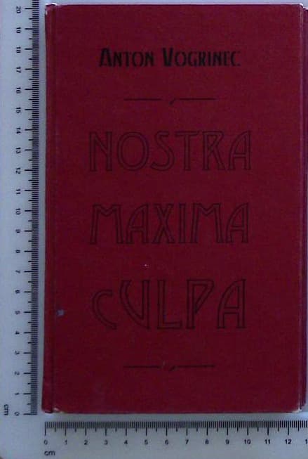 Nostra maxima culpA