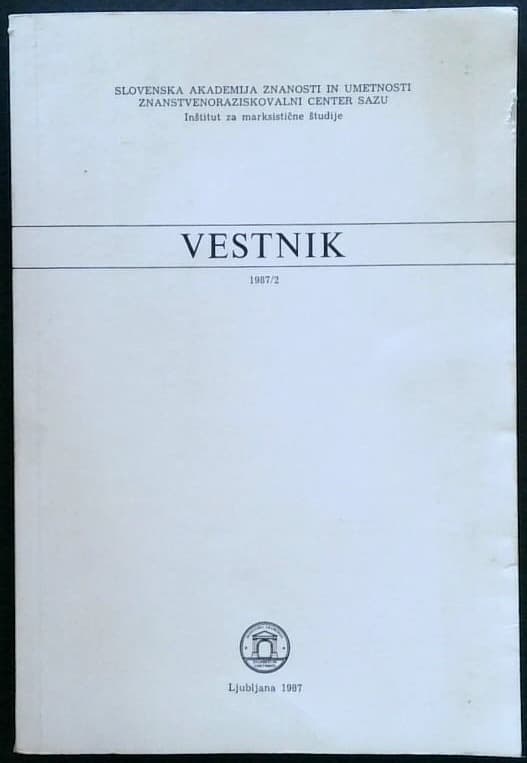 Vestnik IMŠ 1987/2