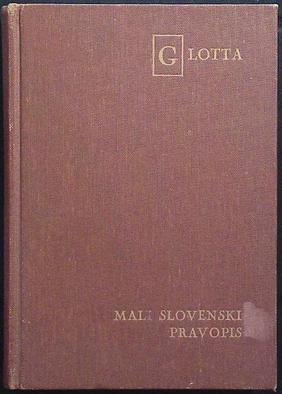 Mali slovenski pravopis