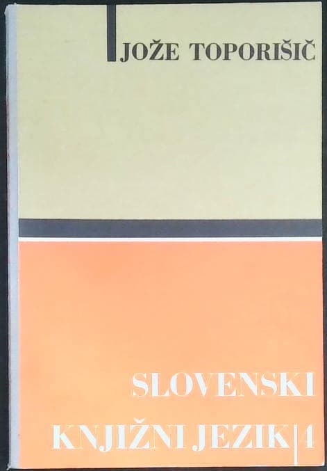 Slovenski knjižni jezik 4