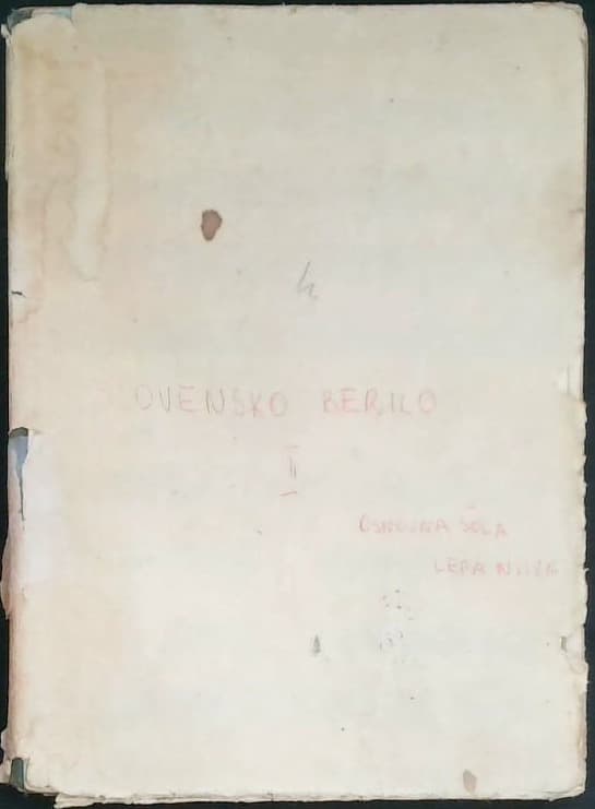 Slovensko berilo II.