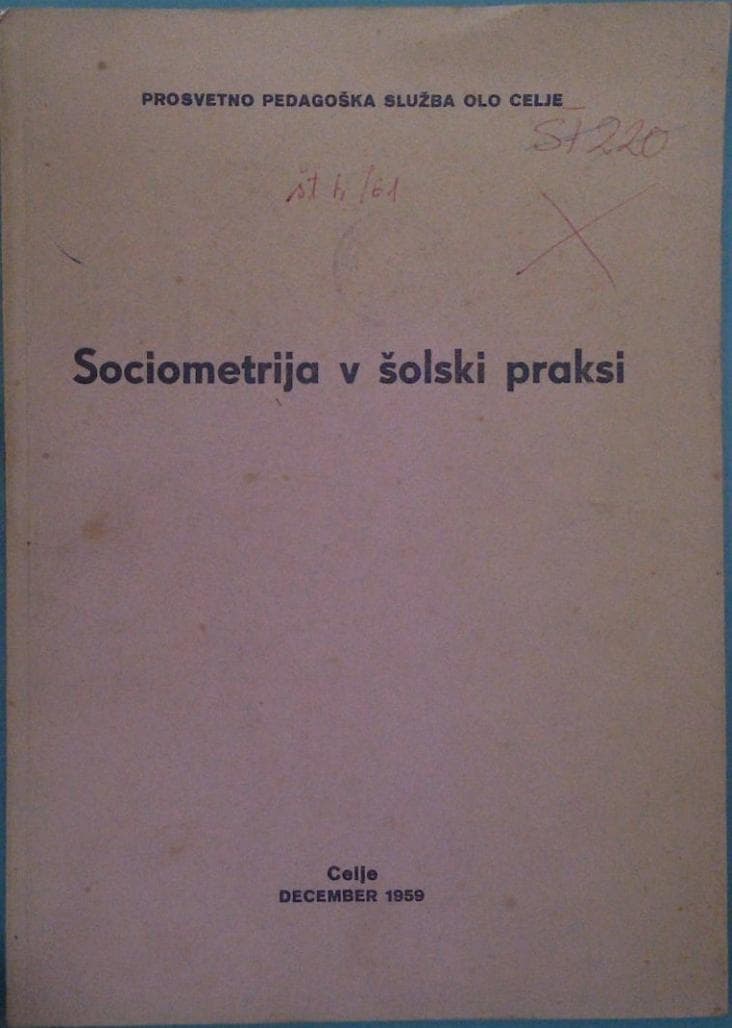 Sociometrija v šolski praksi