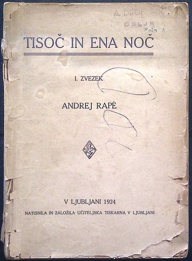 Tisoč in ena noč (I. zvezek)