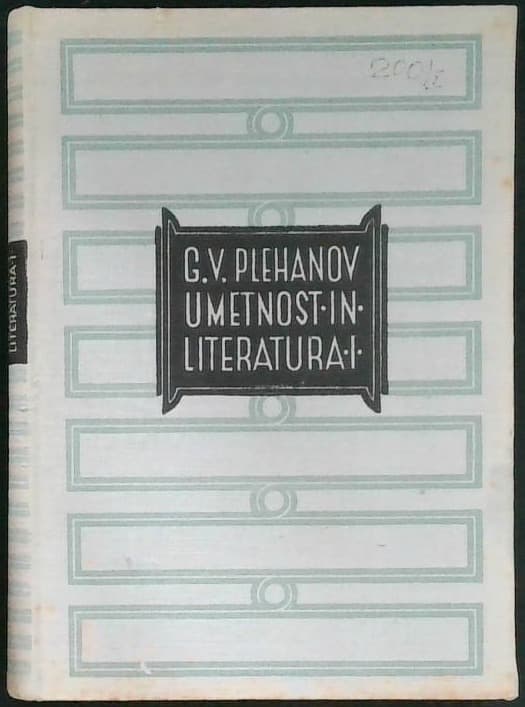 Umetnost in literatura 1