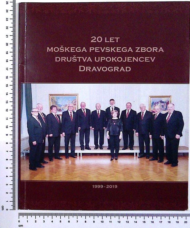 20 let moškega pevskega zbora društva upokojencev Dravograd 1999 - 2019