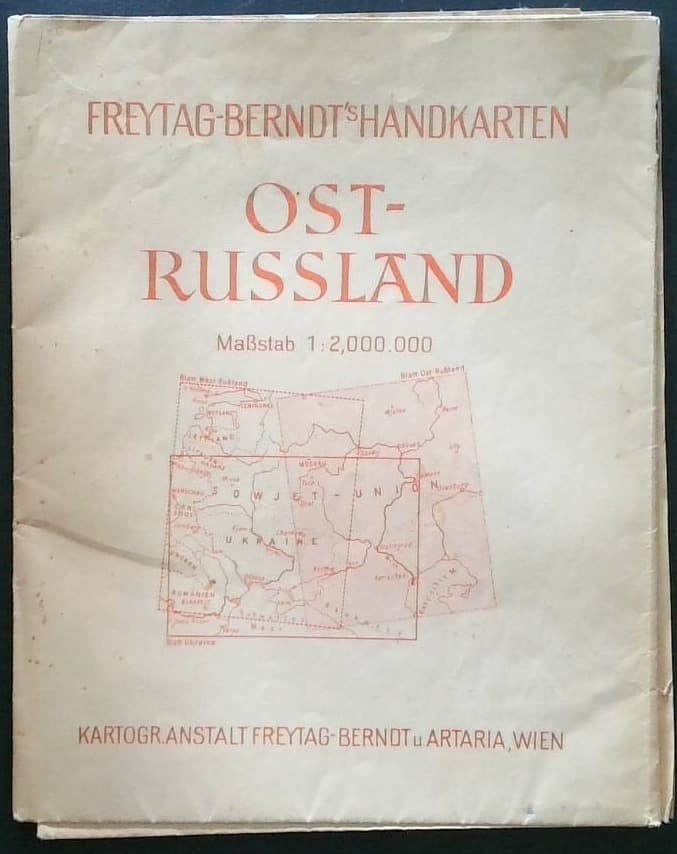 Ost-Russland, 1:2 000 000 : Freytag-Berndt`s Handkarten