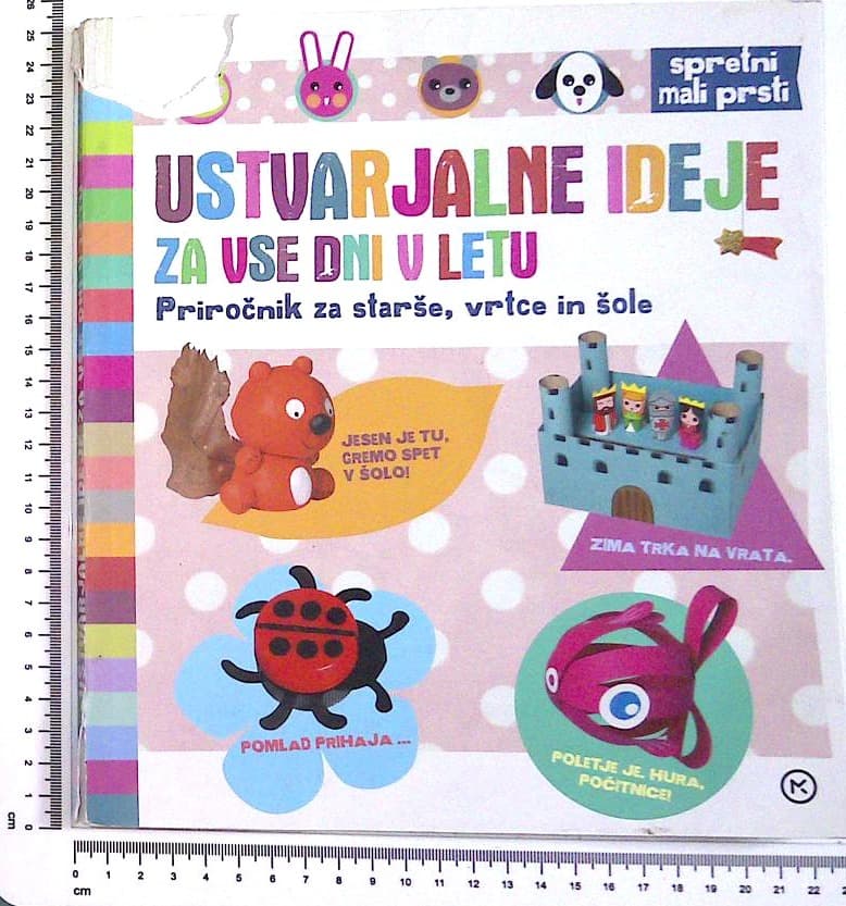 Ustvarjalne ideje za vse dni v letu : Priročnik za starše vrtce in šole