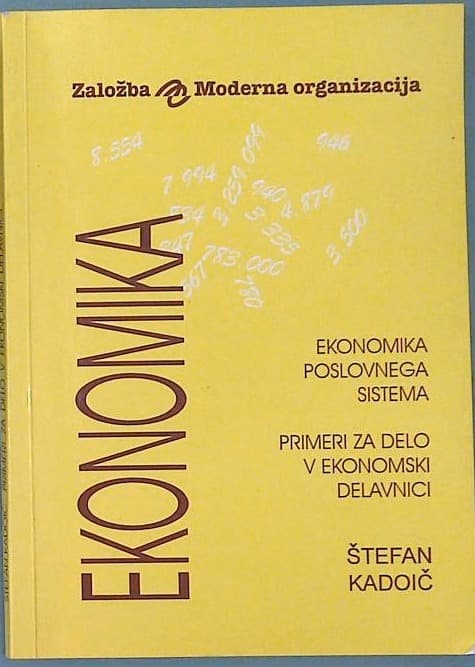 Ekonomika poslovnega sistema - primeri za delo v ekonomski delavnici