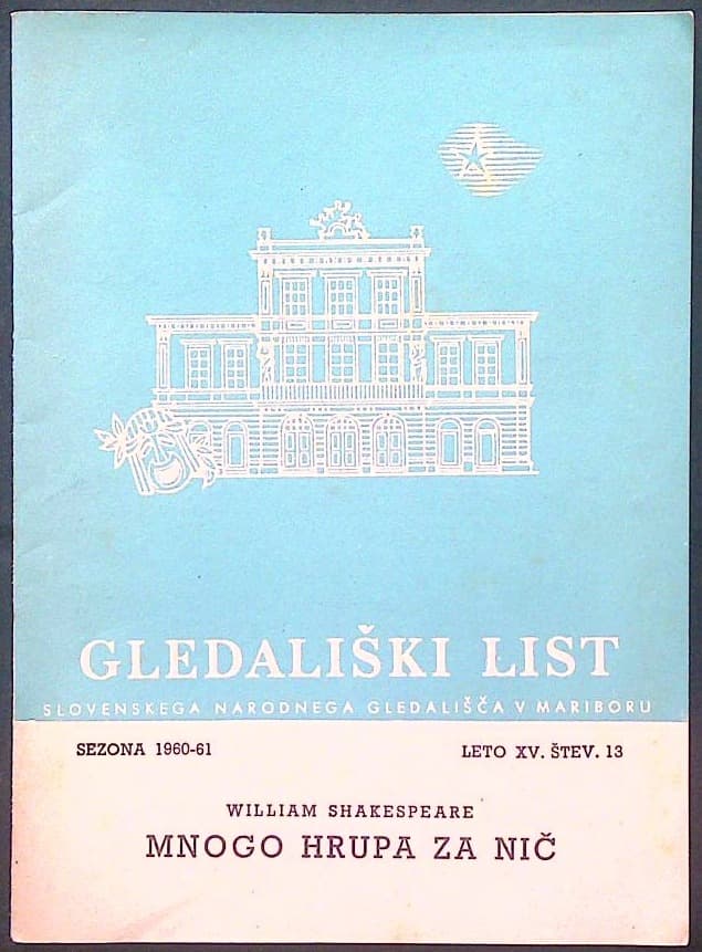 Gledališki list (SNG v Mariboru), sezona 1960-61, leto XV. št. 13