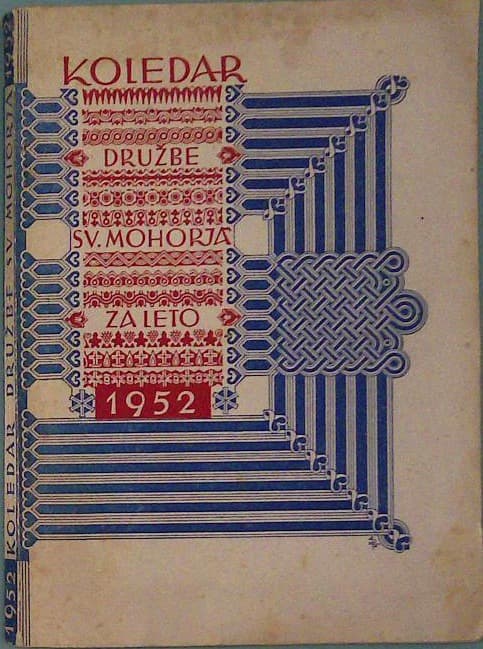 Koledar družbe sv. Mohorja za leto 1952