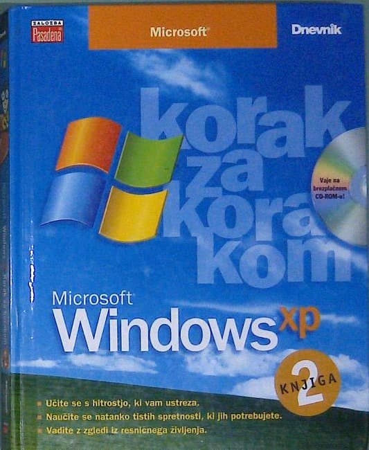 Microsoft Windows XP korak za korakom 2 knjiga