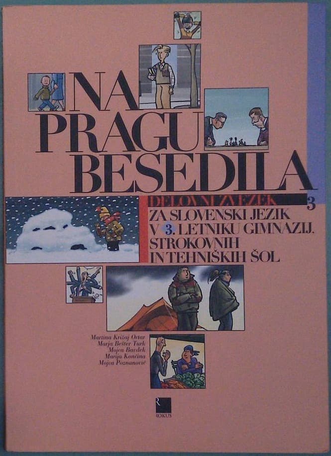 Na pragu besedila 3 (delovni zvezek za slovenski jezik)xxx