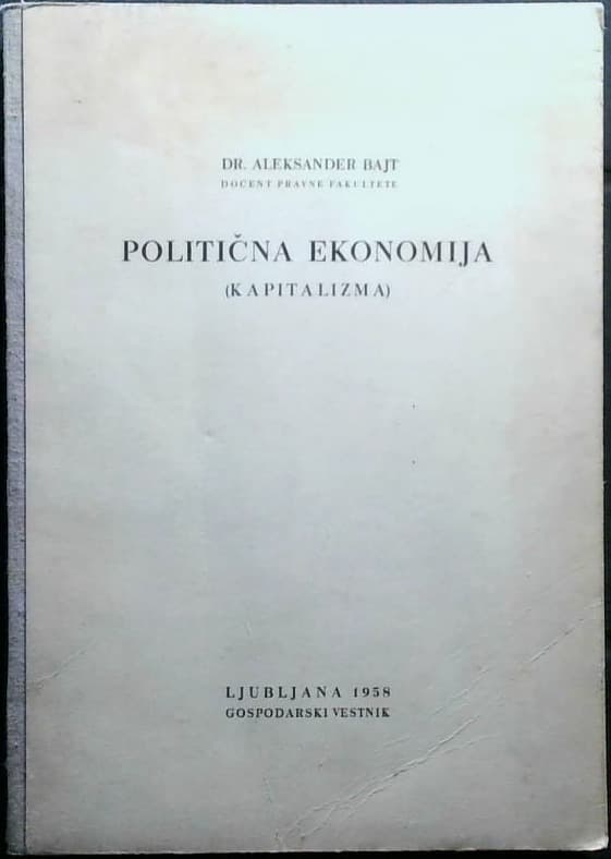 Politična ekonomija (kapitalizma)