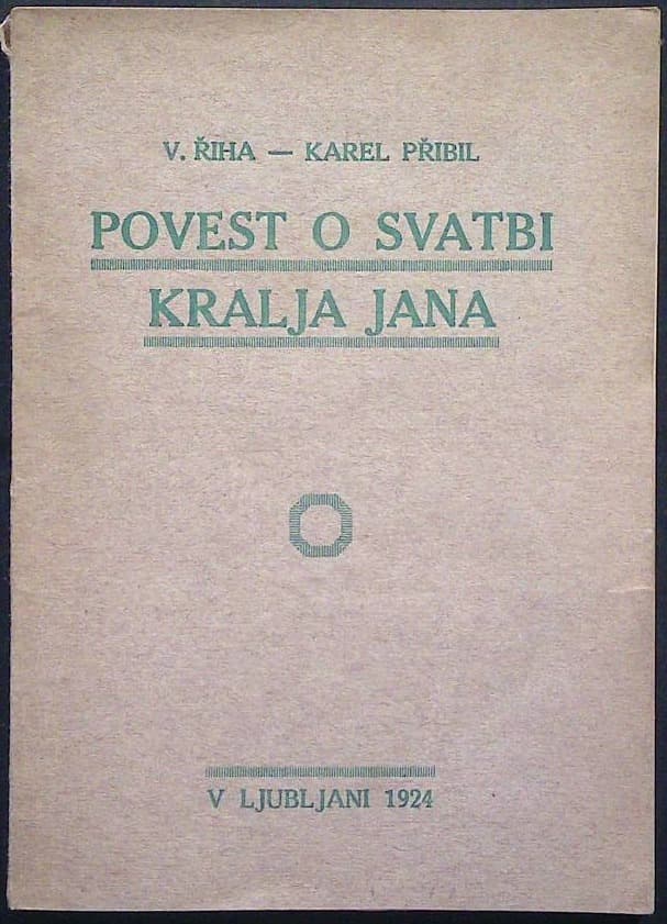 Povest o svatbi kralja Jana (knjiga za male in velike otroke)
